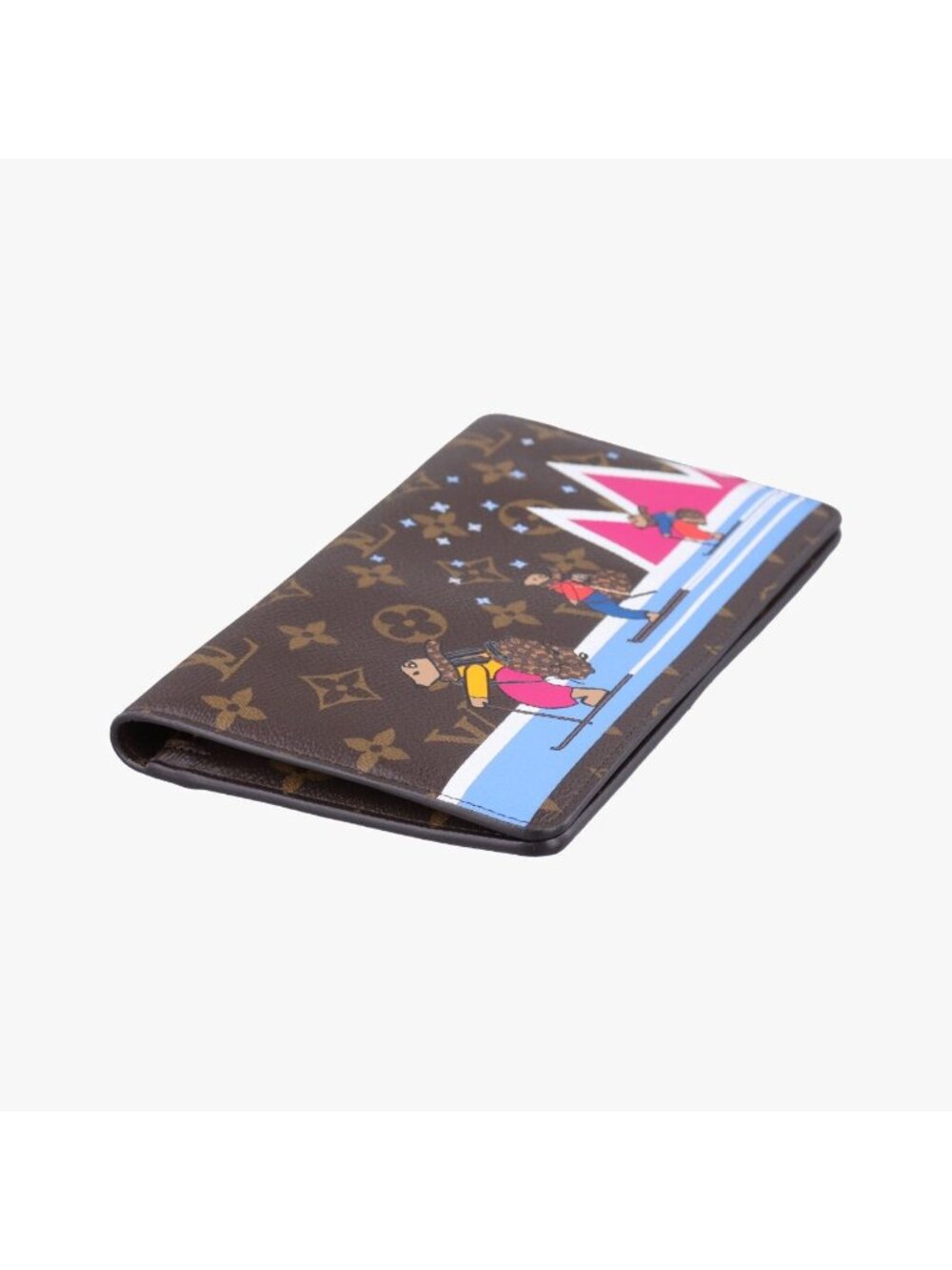 Louis Vuitton Pochette Wickendo Monogram Brown Multicolor Canvas Pouch - Picture 5 of 15